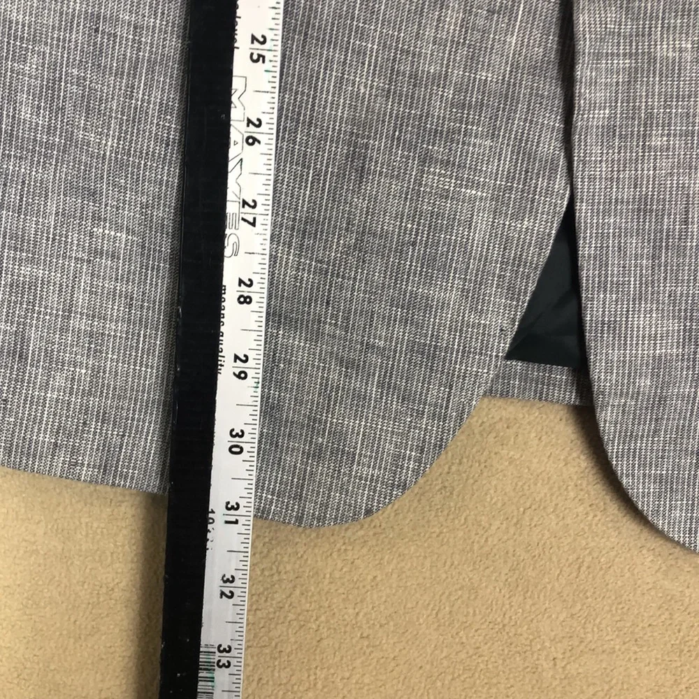 Vitarelli Italy 100%‎ Linen Button Long Sleeve Blazer Men’s size 48R